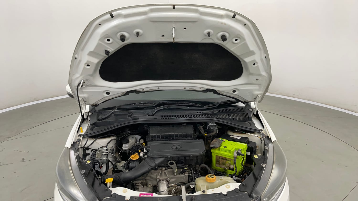 Used 2022 Tata Tiago XT Petrol Manual engine ENGINE & BONNET OPEN FRONT VIEW