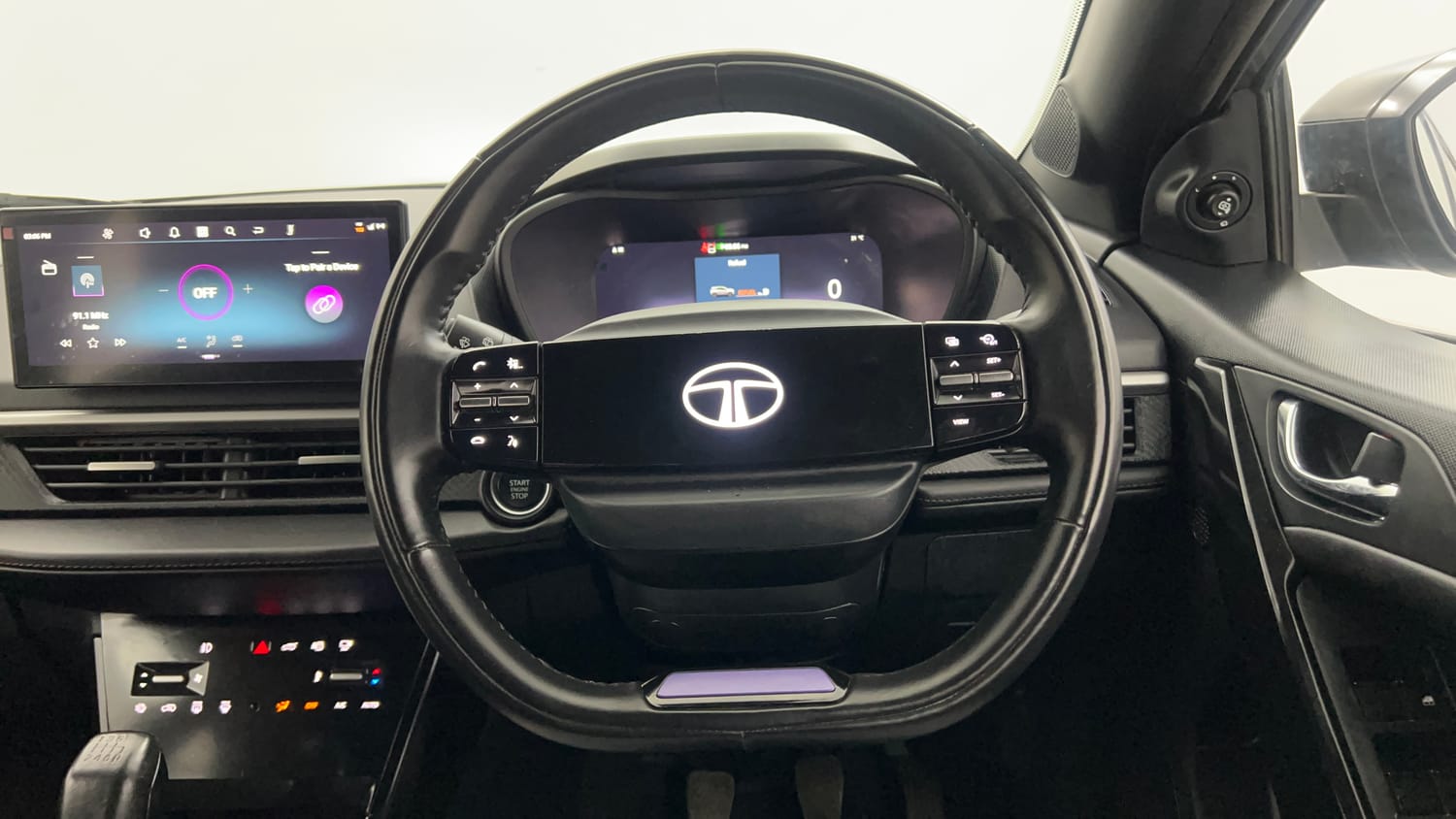Used 2023 Tata Nexon Fearless Plus S 1.2 Revotron Petrol 6MT DT Petrol Manual interior STEERING VIEW