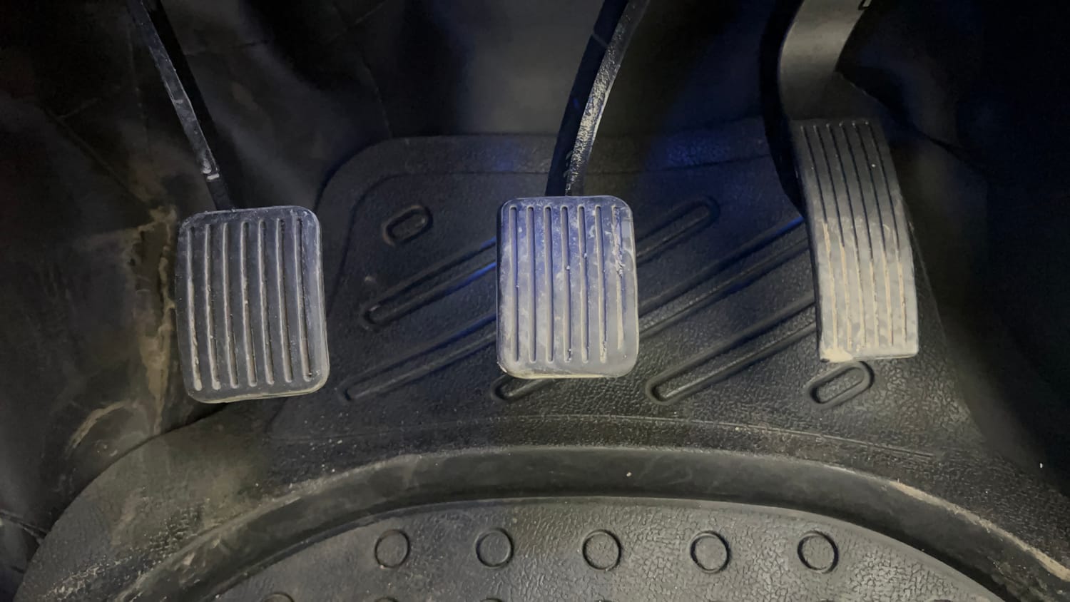 Used 2023 Hyundai Aura SX 1.2 CNG Cng Manual interior PEDALS VIEW