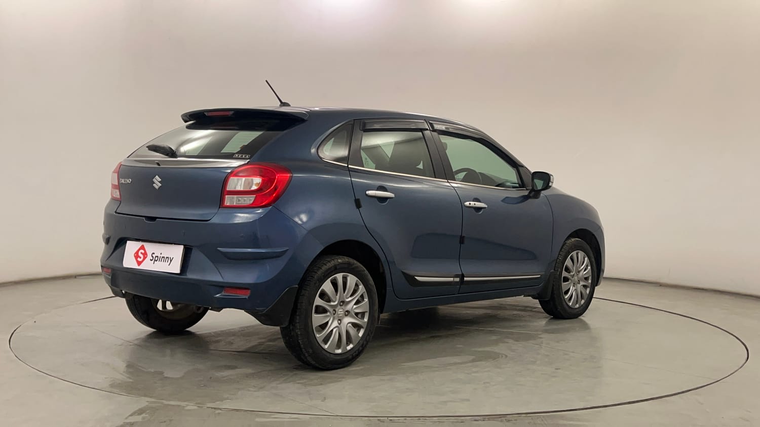 Used 2017 Maruti Suzuki Baleno Alpha 1.2 Petrol Manual exterior RIGHT REAR CORNER VIEW