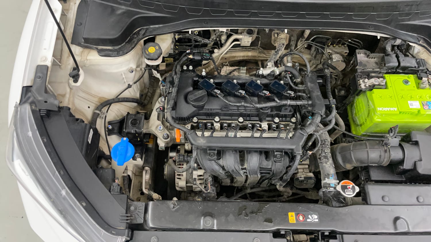 Used 2023 Kia Sonet HTK Plus 1.2 Petrol Manual engine ENGINE RIGHT SIDE VIEW