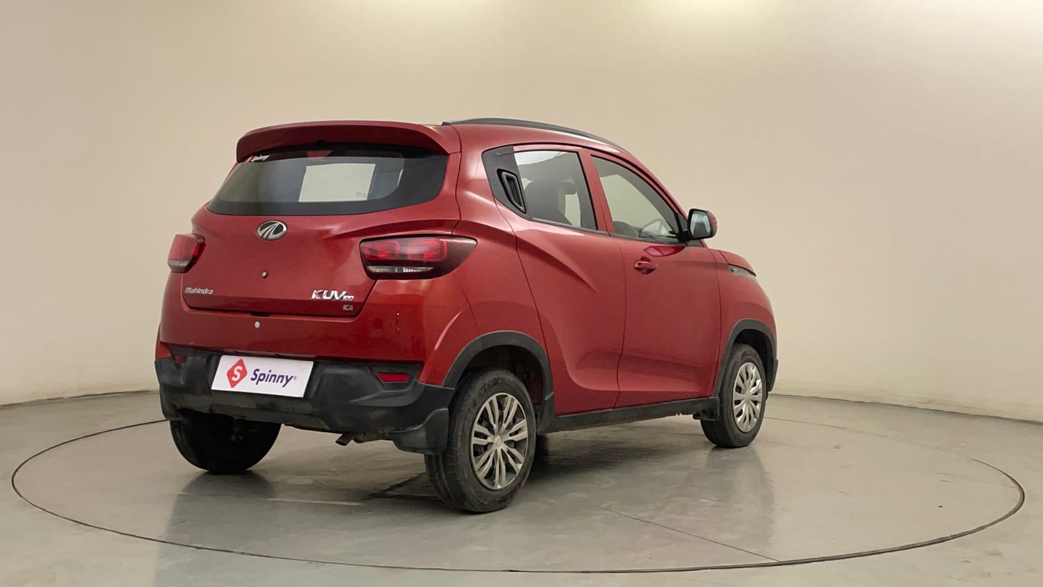 Used 2016 Mahindra KUV100 K4 6 STR Petrol Manual exterior RIGHT REAR CORNER VIEW