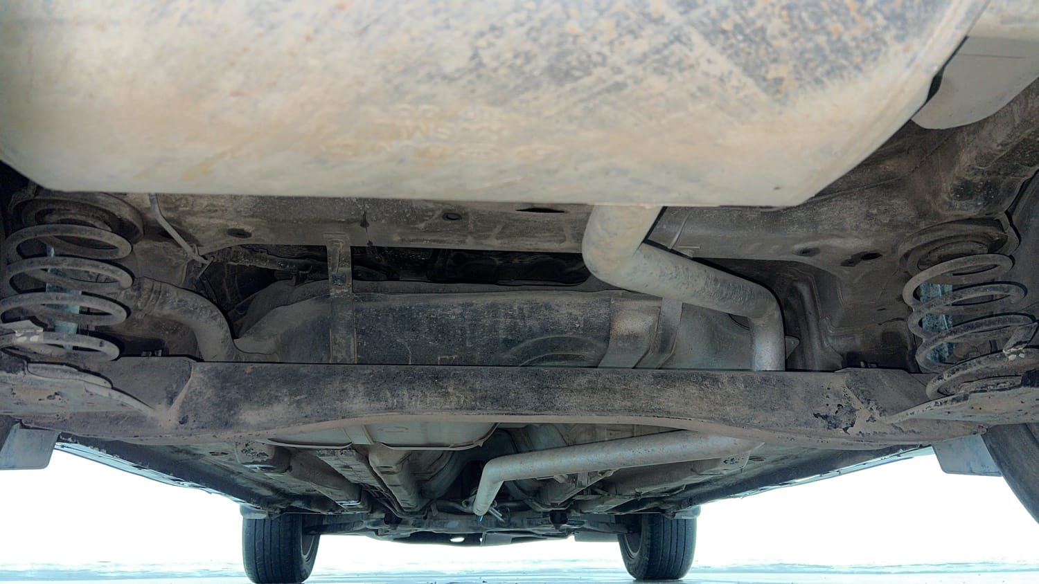 Used 2021 Hyundai Creta SX (O) 1.5 Diesel Automatic Diesel Automatic extra REAR UNDERBODY VIEW (TAKEN FROM REAR)