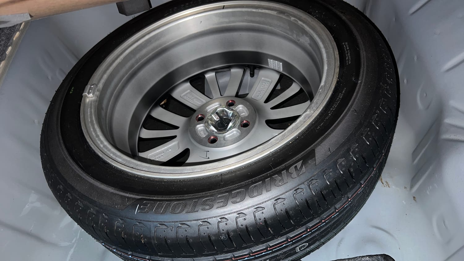 Used 2021 Honda City ZX CVT Petrol Petrol Automatic tyres SPARE TYRE VIEW