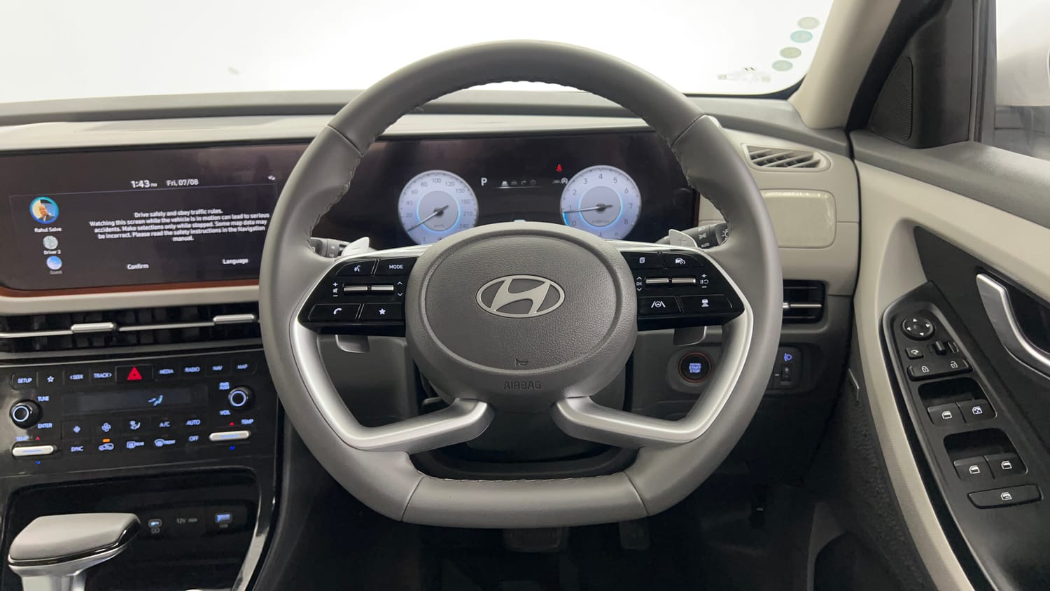 Used 2024 Hyundai Creta 1.5 MPi Petrol IVT SX(O) Petrol Automatic interior STEERING VIEW
