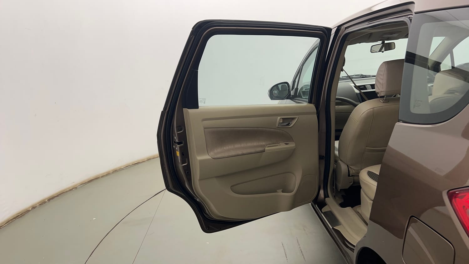 Used 2013 Maruti Suzuki Ertiga Vxi Petrol Manual interior LEFT REAR DOOR OPEN VIEW