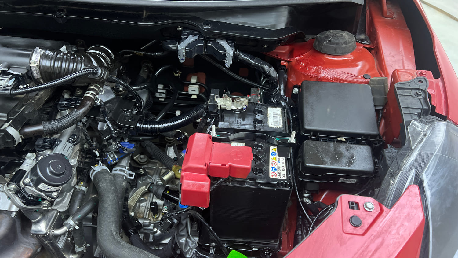 Used 2024 Maruti Suzuki Swift VXi Petrol Manual engine ENGINE LEFT SIDE VIEW