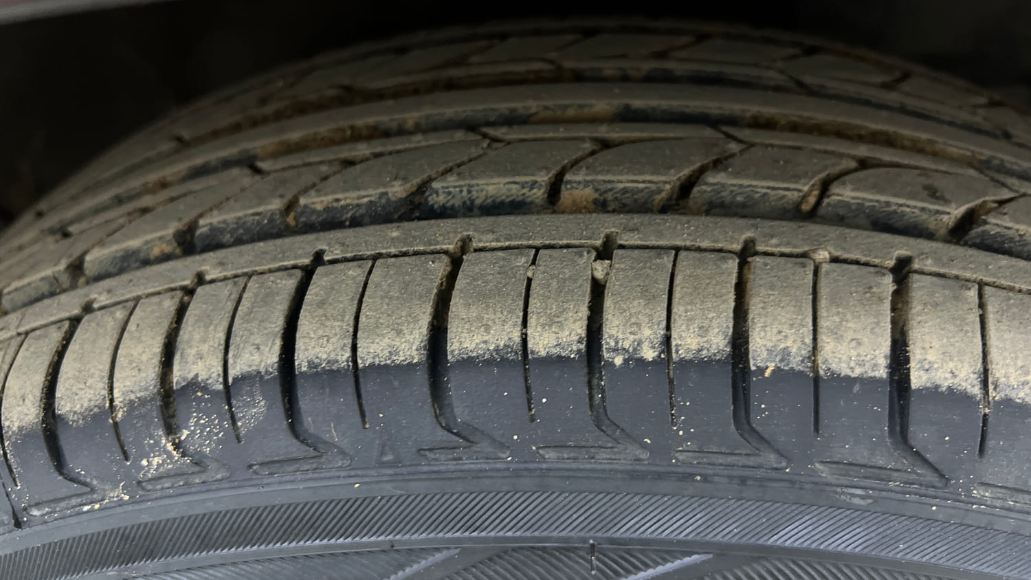 Used 2015 Honda Jazz VX Petrol Petrol Manual tyres RIGHT FRONT TYRE TREAD VIEW
