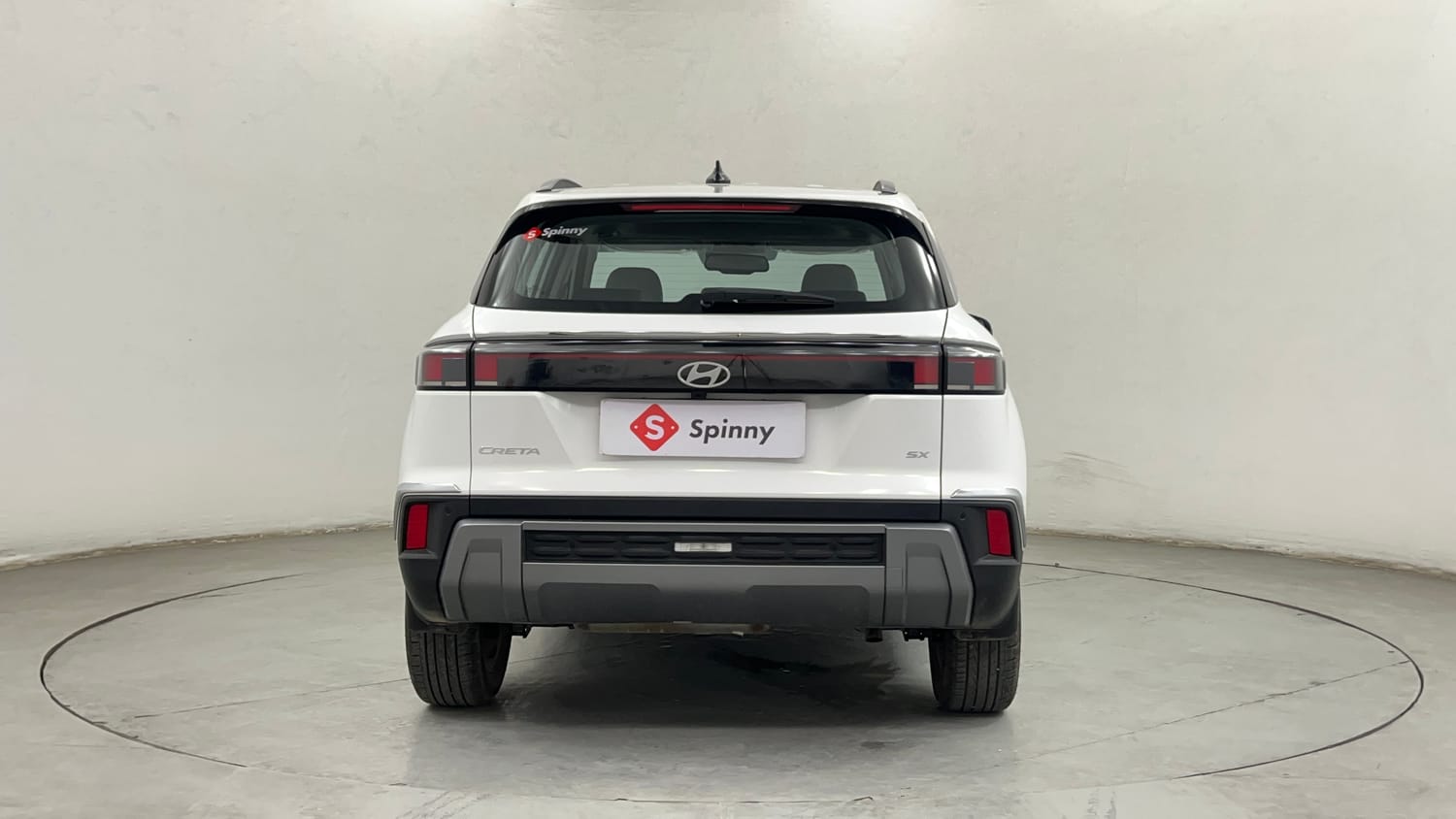 Used 2024 Hyundai Creta 1.5 MPi Petrol IVT SX(O) Petrol Automatic exterior BACK VIEW