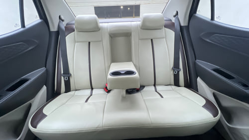 Used 2022 Hyundai Aura SX 1.2 Petrol Petrol Manual interior REAR SEAT CONDITION VIEW