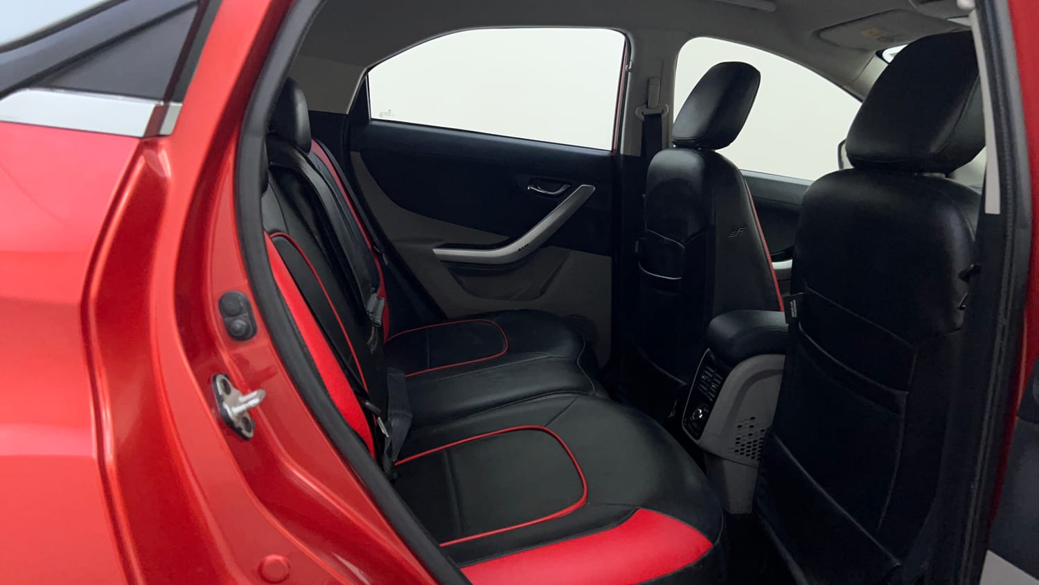Used 2017 Tata Nexon XZ Plus Diesel Dual Tone Diesel Manual interior RIGHT SIDE REAR DOOR CABIN VIEW