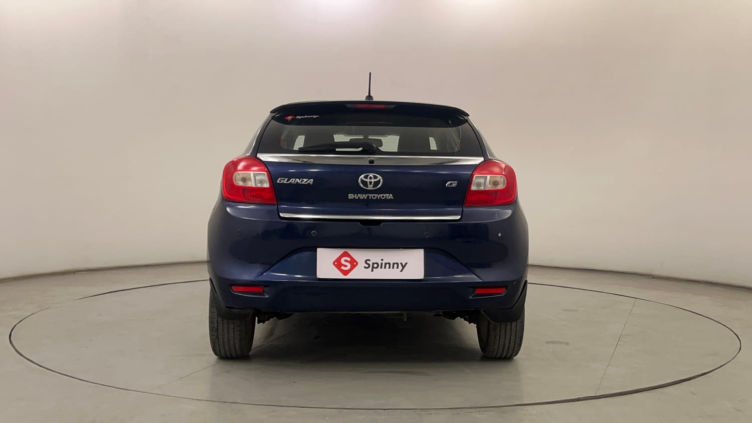 Used 2019 Toyota Glanza G CVT Petrol Automatic exterior BACK VIEW