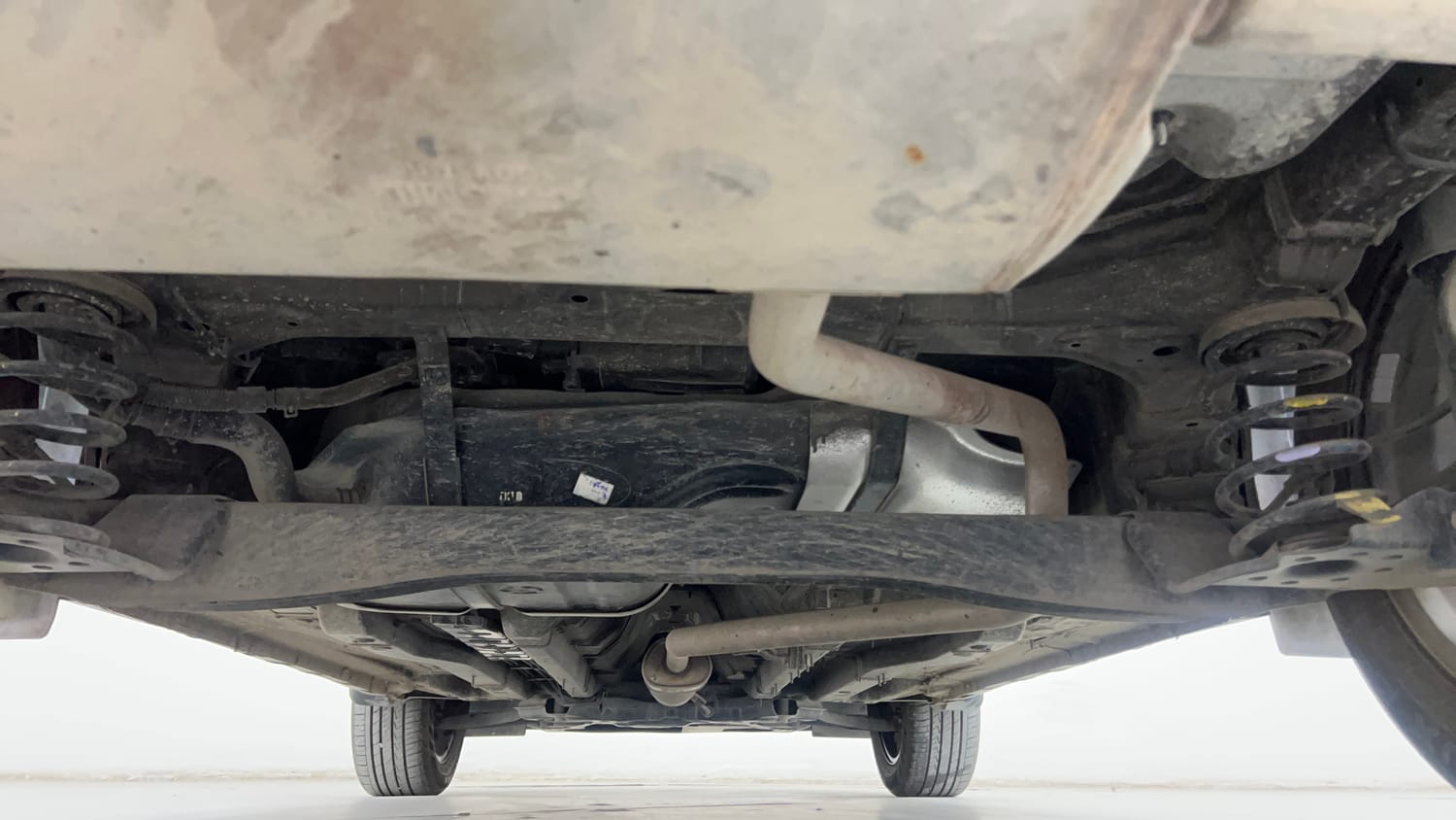 Used 2024 Hyundai Creta 1.5 MPi Petrol IVT SX(O) Petrol Automatic extra REAR UNDERBODY VIEW (TAKEN FROM REAR)