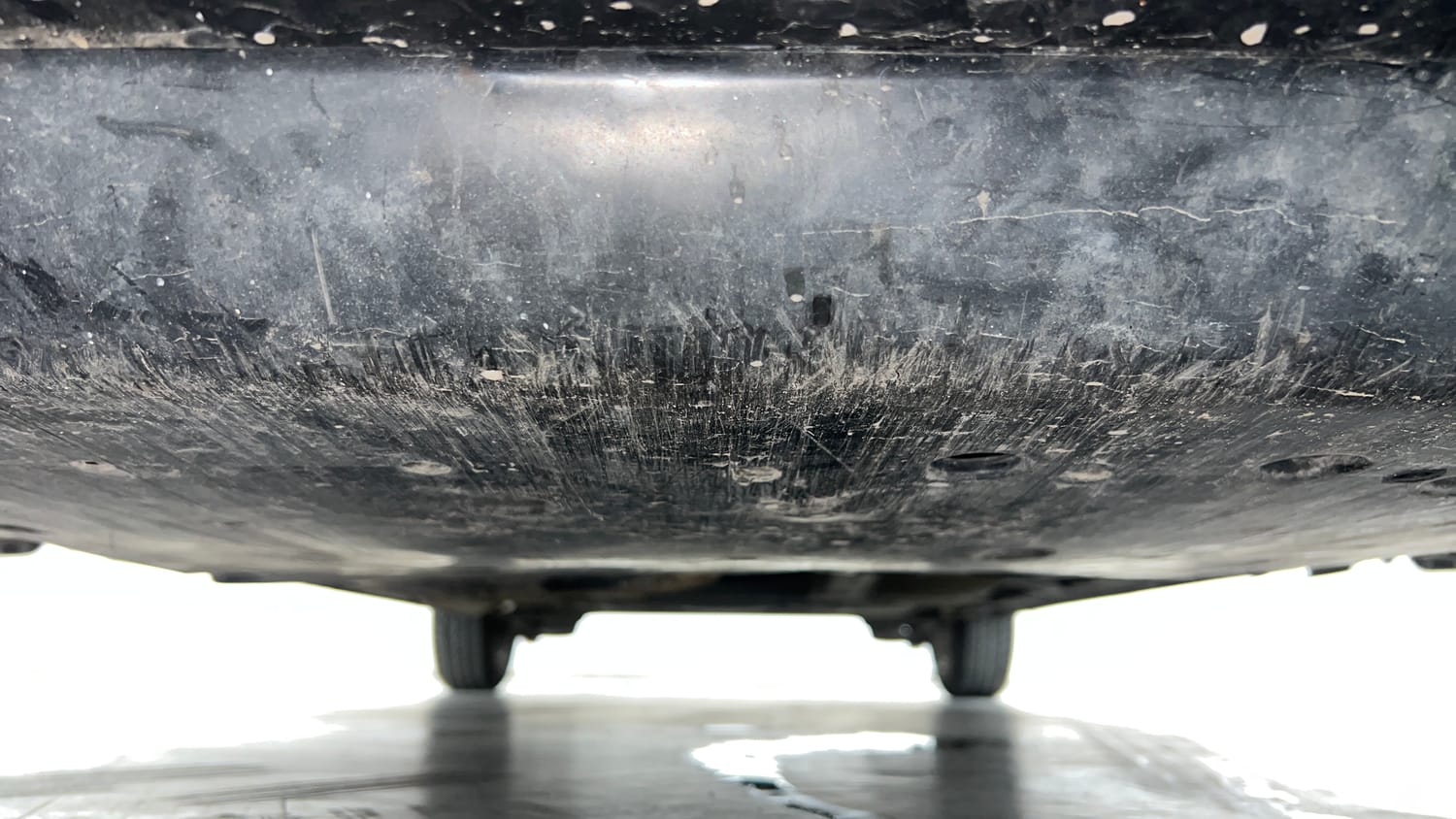 Used 2014 Honda City V Petrol Manual extra FRONT LEFT UNDERBODY VIEW
