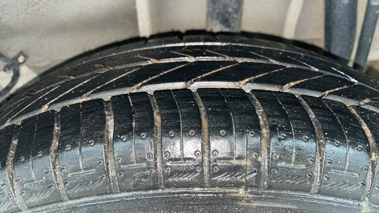 Used 2022 Tata Tiago XT Petrol Manual tyres LEFT REAR TYRE TREAD VIEW