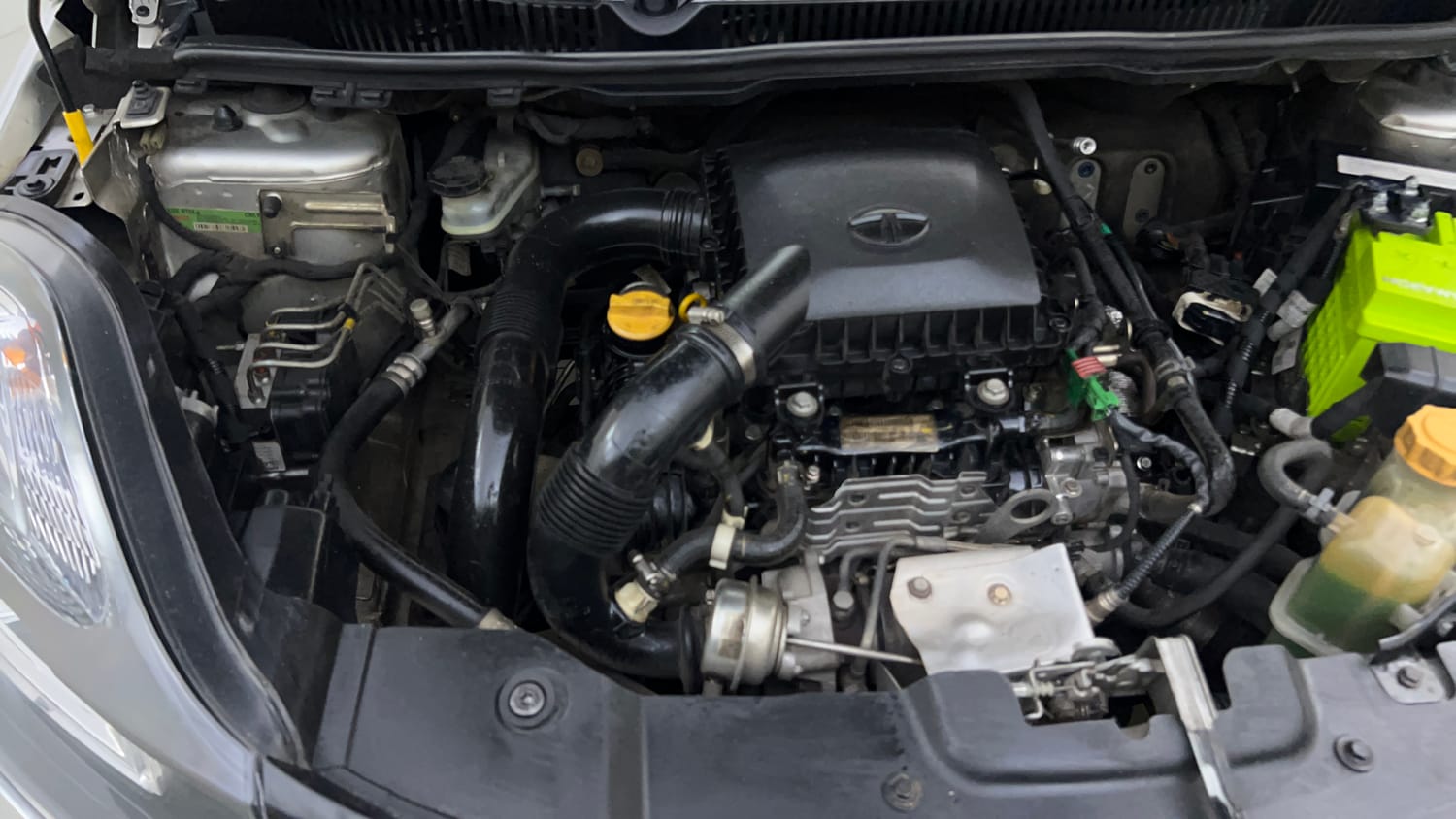 Used 2019 Tata Nexon XZA Plus Petrol Petrol Automatic engine ENGINE RIGHT SIDE VIEW