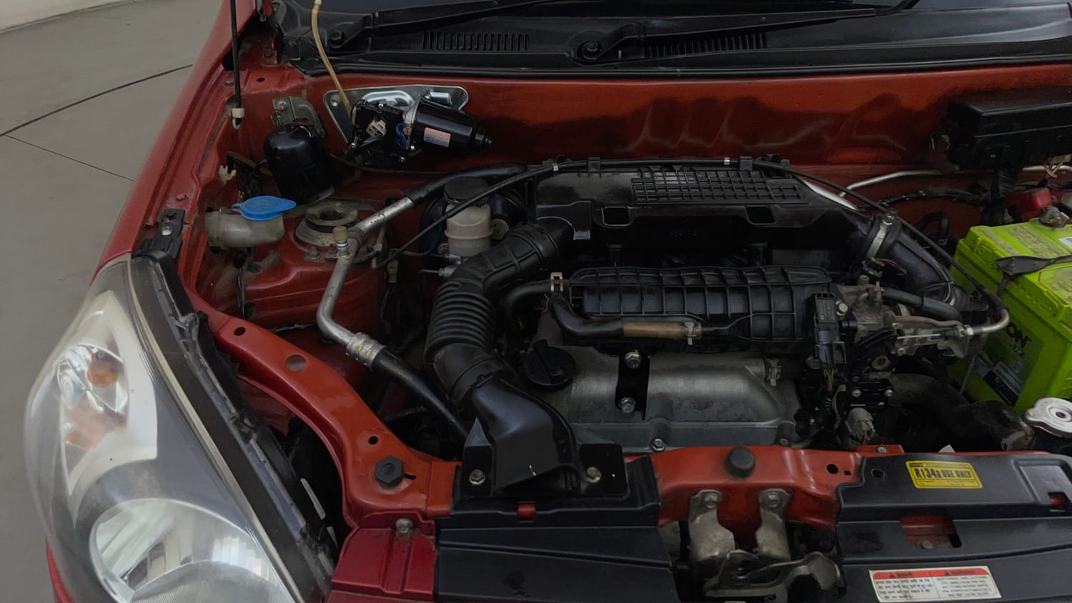 Used 2015 Maruti Suzuki Alto 800 Lxi Petrol Manual engine ENGINE RIGHT SIDE VIEW