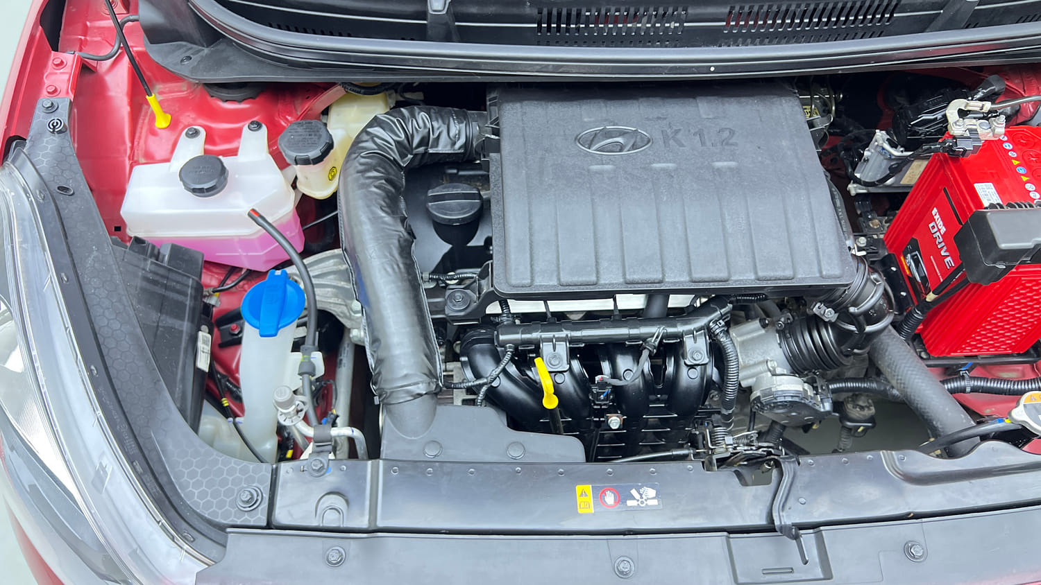 Used 2021 Hyundai Grand i10 Nios Sportz 1.2 Kappa VTVT Petrol Manual engine ENGINE RIGHT SIDE VIEW