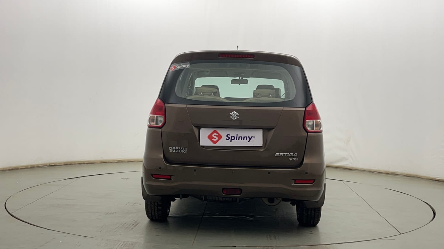 Used 2013 Maruti Suzuki Ertiga Vxi Petrol Manual exterior BACK VIEW