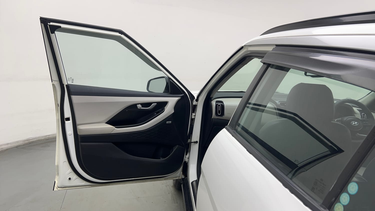 Used 2021 Hyundai Creta SX (O) 1.5 Diesel Automatic Diesel Automatic interior LEFT FRONT DOOR OPEN VIEW