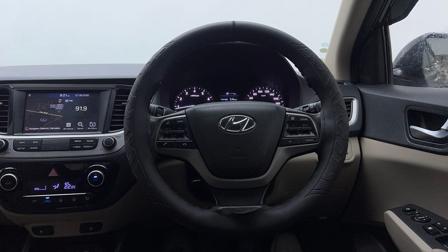 Used 2019 Hyundai Verna SX (O)1.6 VTVT Petrol Manual interior STEERING VIEW