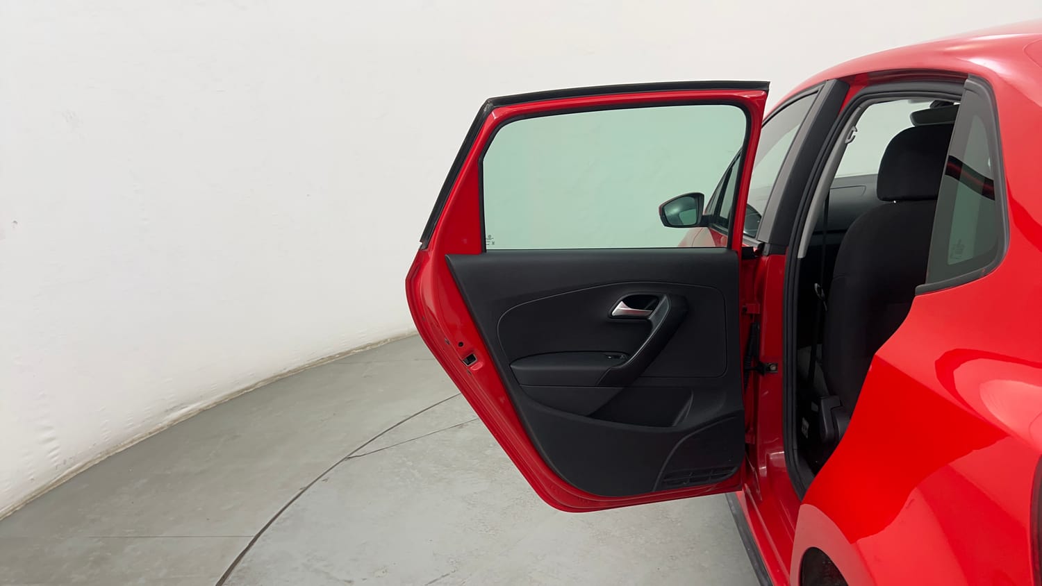 Used 2020 Volkswagen Polo Highline Plus 1.0L TSI Petrol Manual interior LEFT REAR DOOR OPEN VIEW