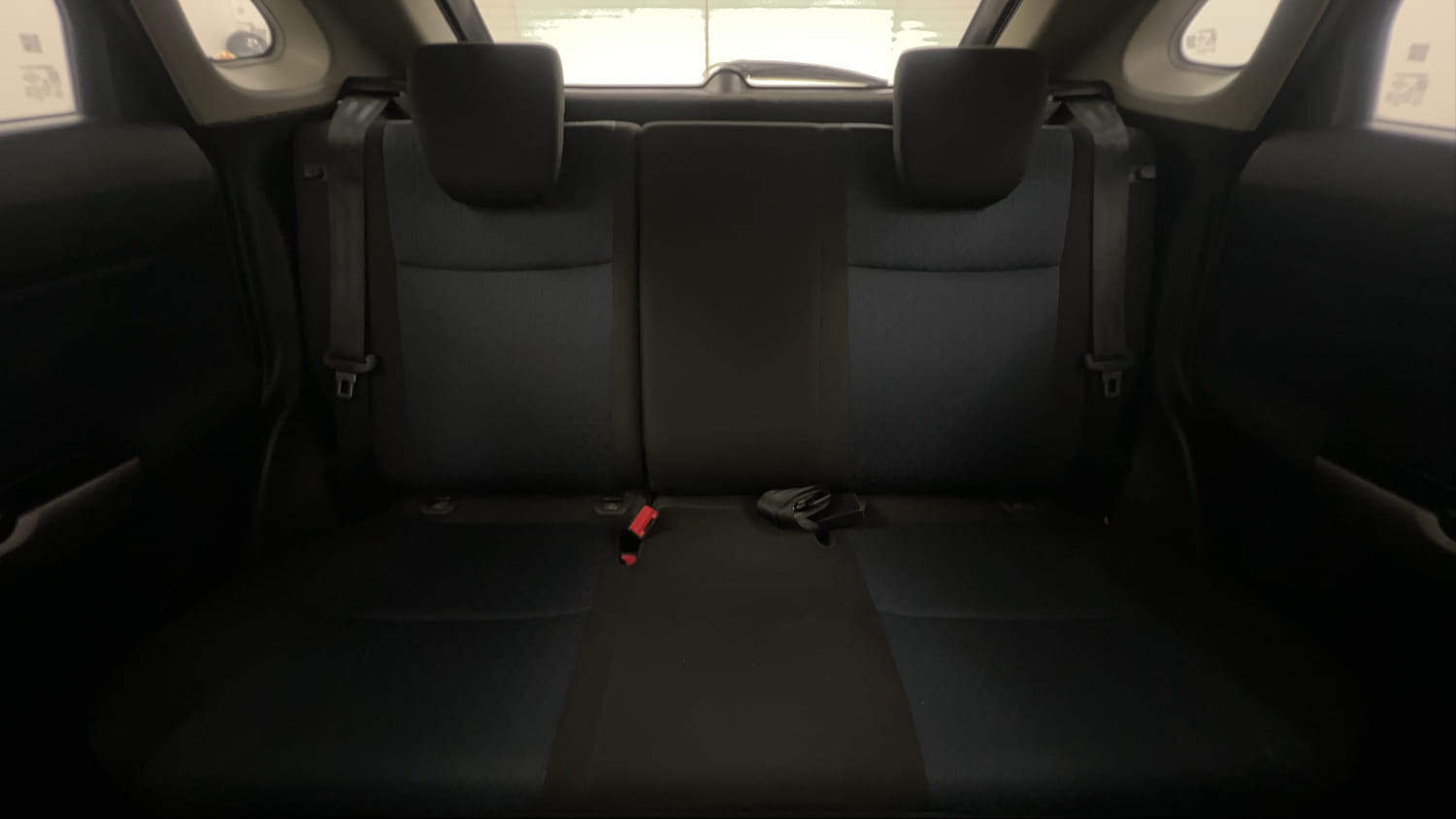 Used 2019 Toyota Glanza G CVT Petrol Automatic interior REAR SEAT CONDITION VIEW