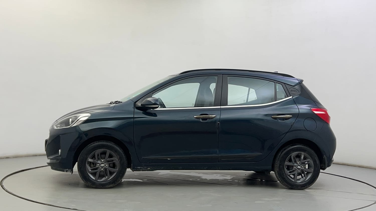 Used 2021 Hyundai Grand i10 Nios Sportz AMT 1.2 Kappa VTVT Petrol Automatic exterior LEFT SIDE VIEW
