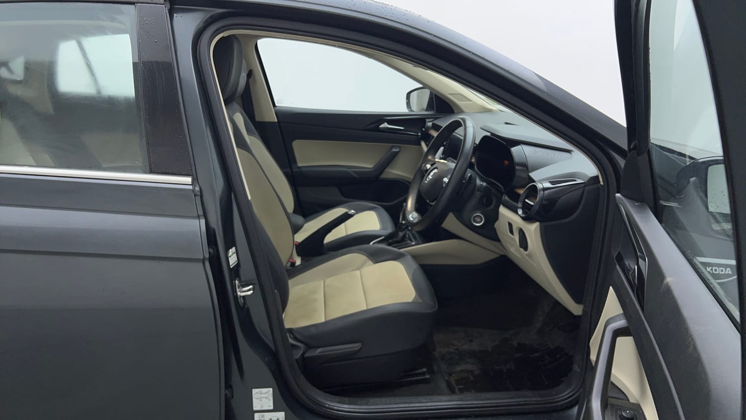 Used 2023 Skoda Slavia Style 1.5L TSI DSG Petrol Automatic interior RIGHT SIDE FRONT DOOR CABIN VIEW
