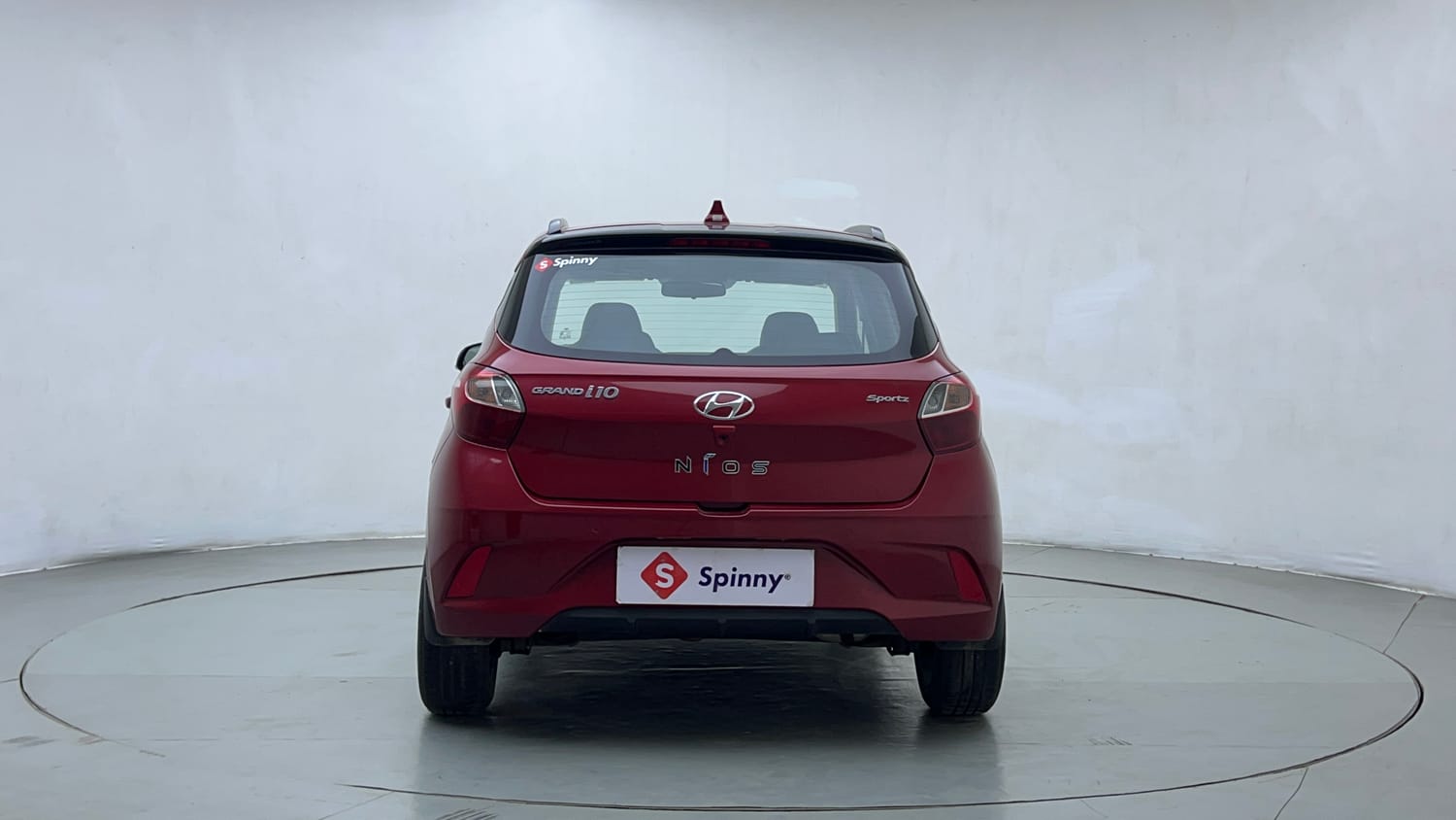 Used 2021 Hyundai Grand i10 Nios Sportz 1.2 Kappa VTVT Petrol Manual exterior BACK VIEW