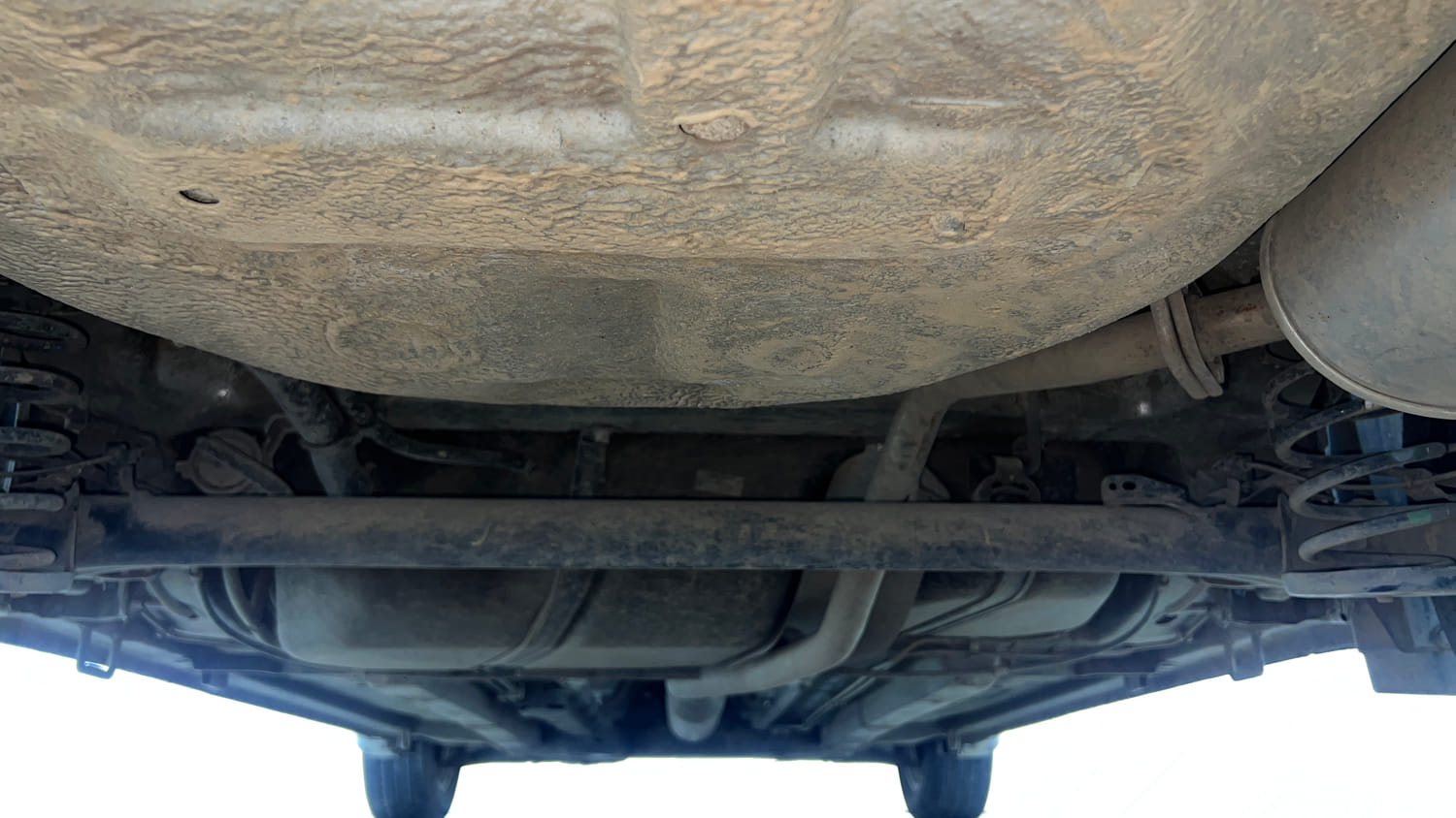 Used 2022 Maruti Suzuki Ciaz Zeta 1.5 Petrol Manual extra REAR UNDERBODY VIEW (TAKEN FROM REAR)