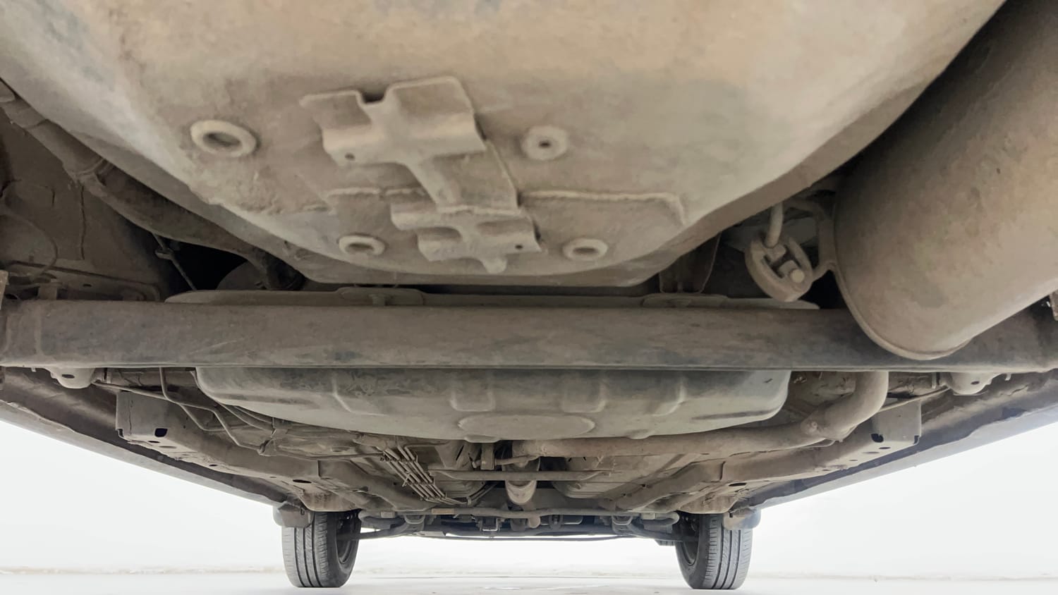 Used 2022 Tata Tiago XZ Plus CNG Cng Manual extra REAR UNDERBODY VIEW (TAKEN FROM REAR)