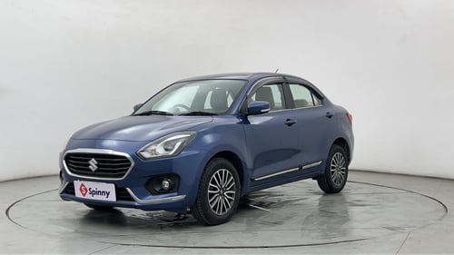 Used 2018 Maruti Suzuki Dzire ZXi Plus AMT Petrol Automatic exterior LEFT FRONT CORNER VIEW