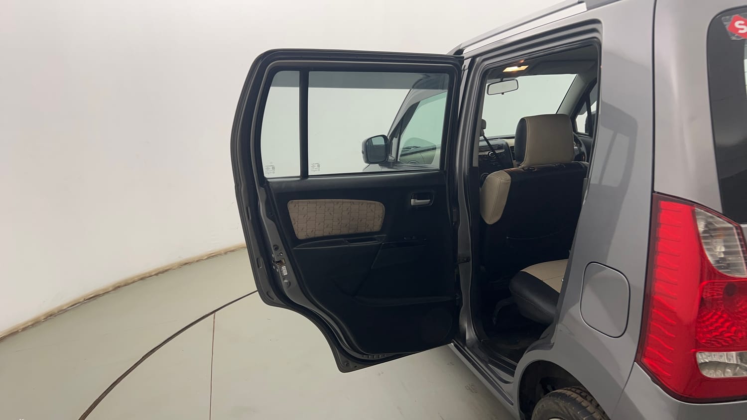 Used 2018 Maruti Suzuki Wagon R VXI Petrol Manual interior LEFT REAR DOOR OPEN VIEW