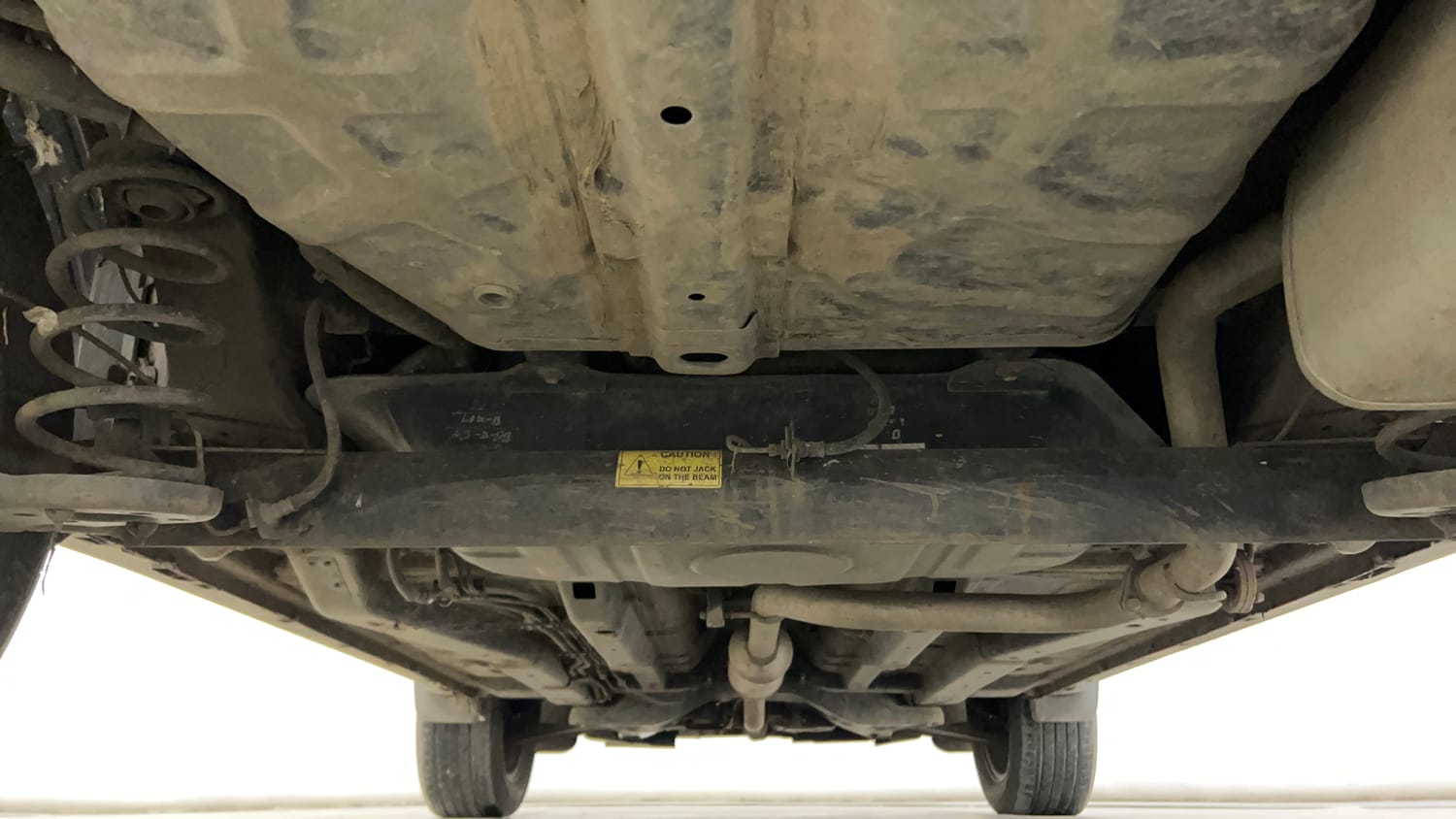 Used 2024 Tata Nexon Creative Plus S 1.2 Revotron Petrol 6MT DT Petrol Manual extra REAR UNDERBODY VIEW (TAKEN FROM REAR)
