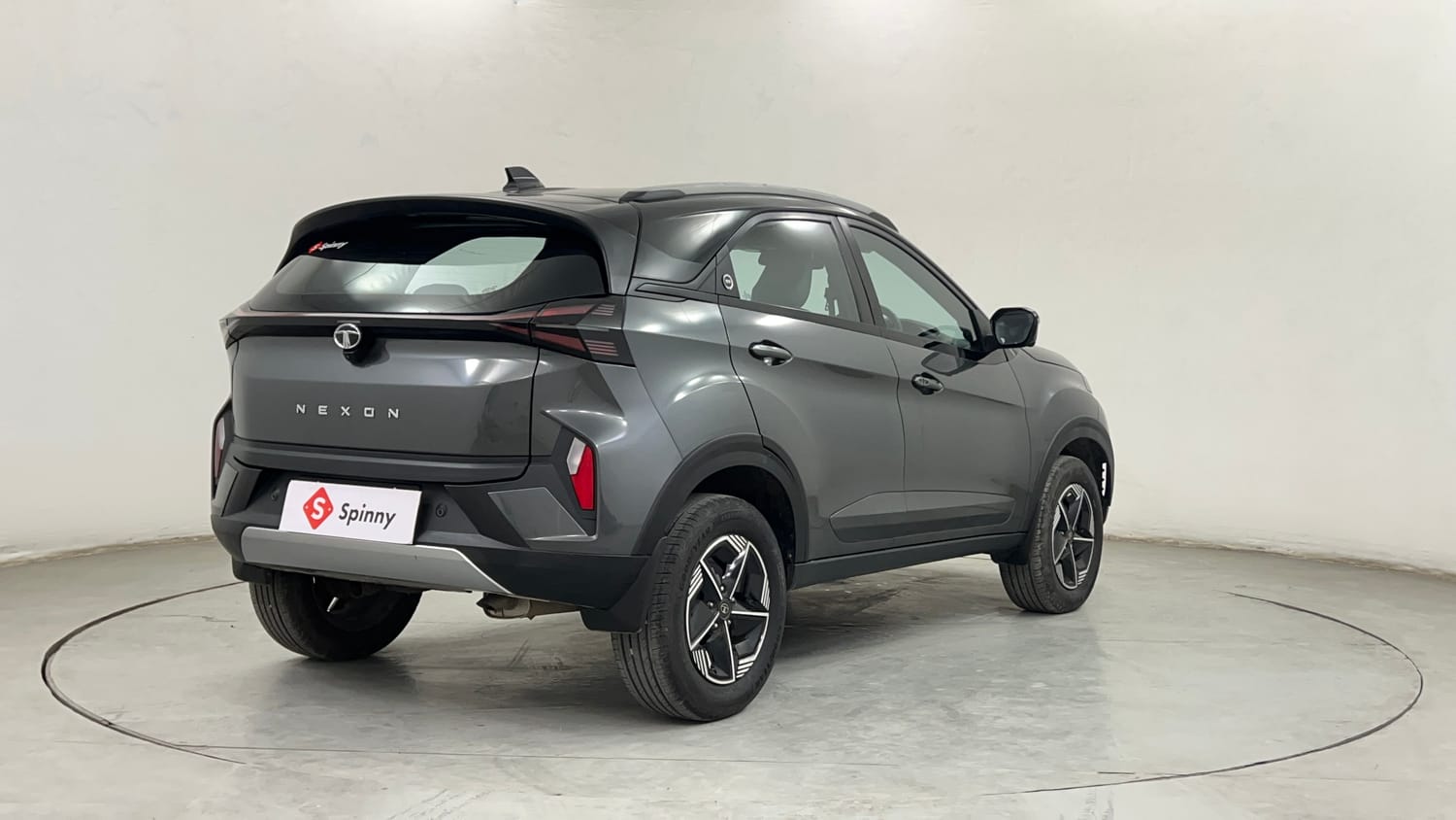 Used 2023 Tata Nexon Fearless Plus S 1.2 Revotron Petrol 6MT DT Petrol Manual exterior RIGHT REAR CORNER VIEW