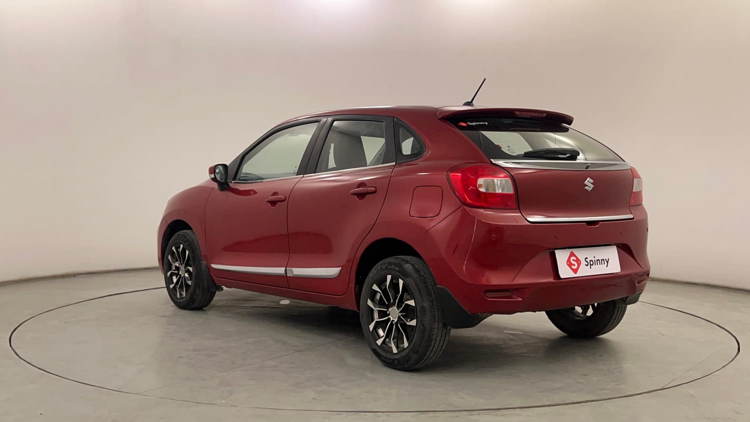 Used 2019 Maruti Suzuki Baleno Delta Petrol Manual exterior LEFT REAR CORNER VIEW