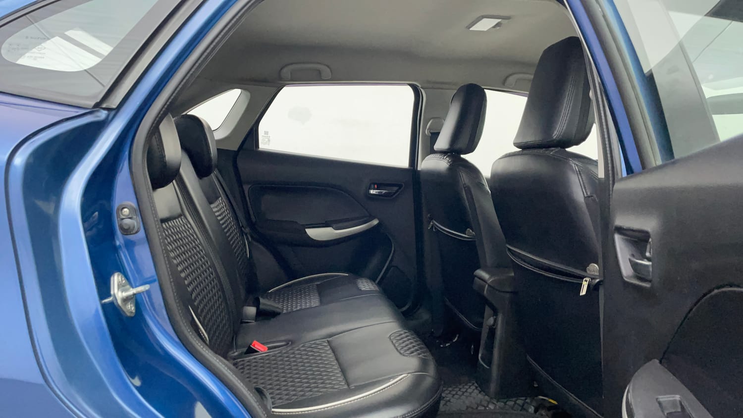 Used 2017 Maruti Suzuki Baleno Delta 1.2 Petrol Manual interior RIGHT SIDE REAR DOOR CABIN VIEW