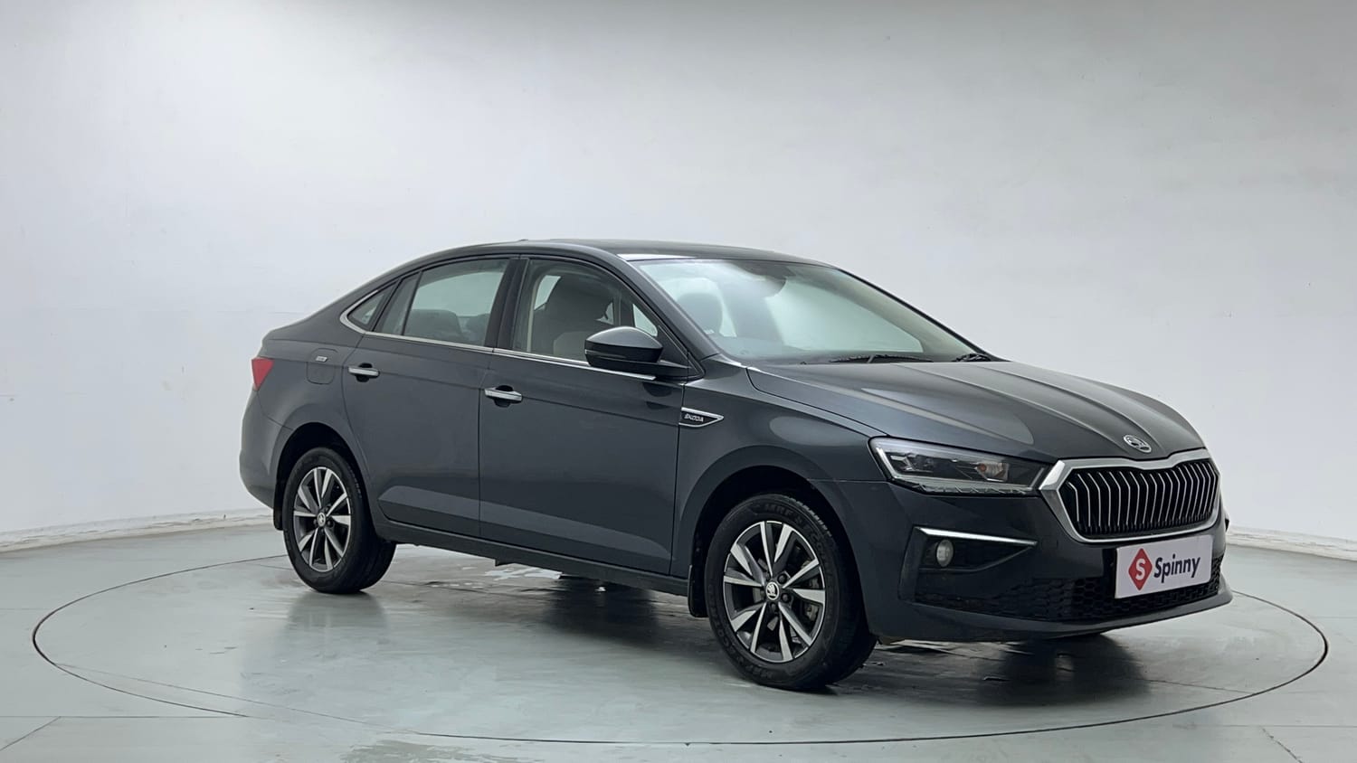 Used 2023 Skoda Slavia Style 1.5L TSI DSG Petrol Automatic exterior RIGHT FRONT CORNER VIEW