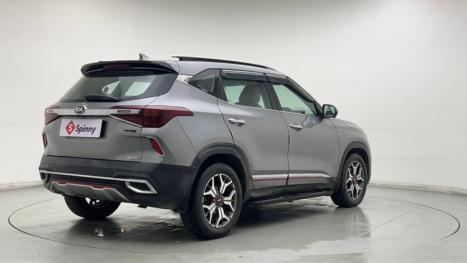 Used 2020 kia Seltos GTX Plus DCT 1.4 Petrol Automatic exterior RIGHT REAR CORNER VIEW