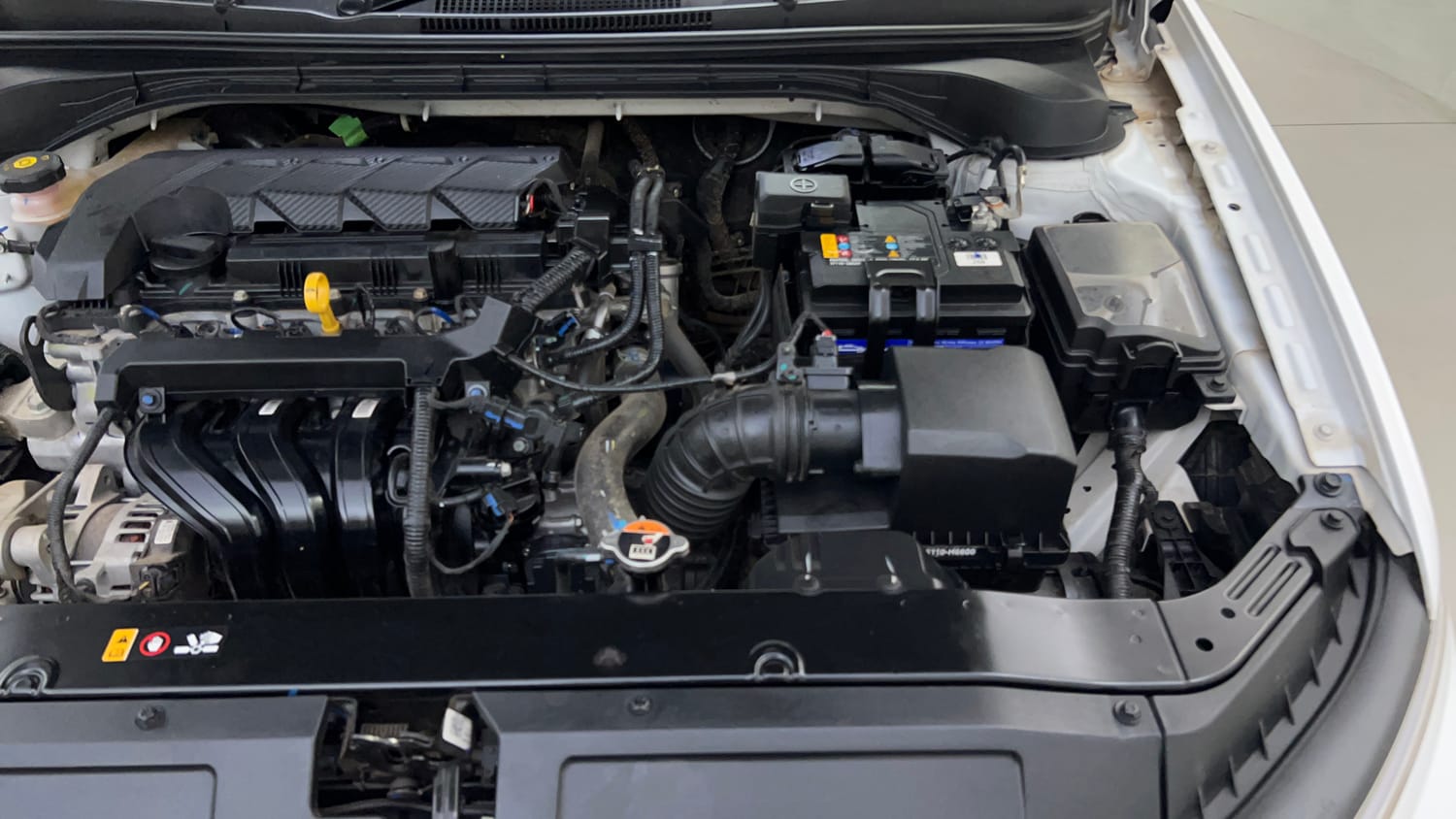 Used 2024 Hyundai Verna SX (O)1.5 Petrol MT Petrol Manual engine ENGINE LEFT SIDE VIEW