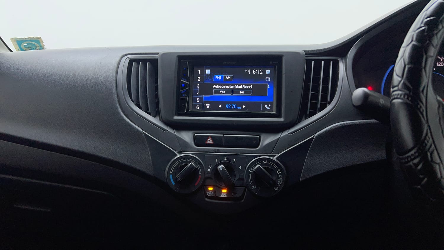 Used 2021 Maruti Suzuki Baleno Sigma Petrol Manual interior MUSIC SYSTEM & AC CONTROL VIEW