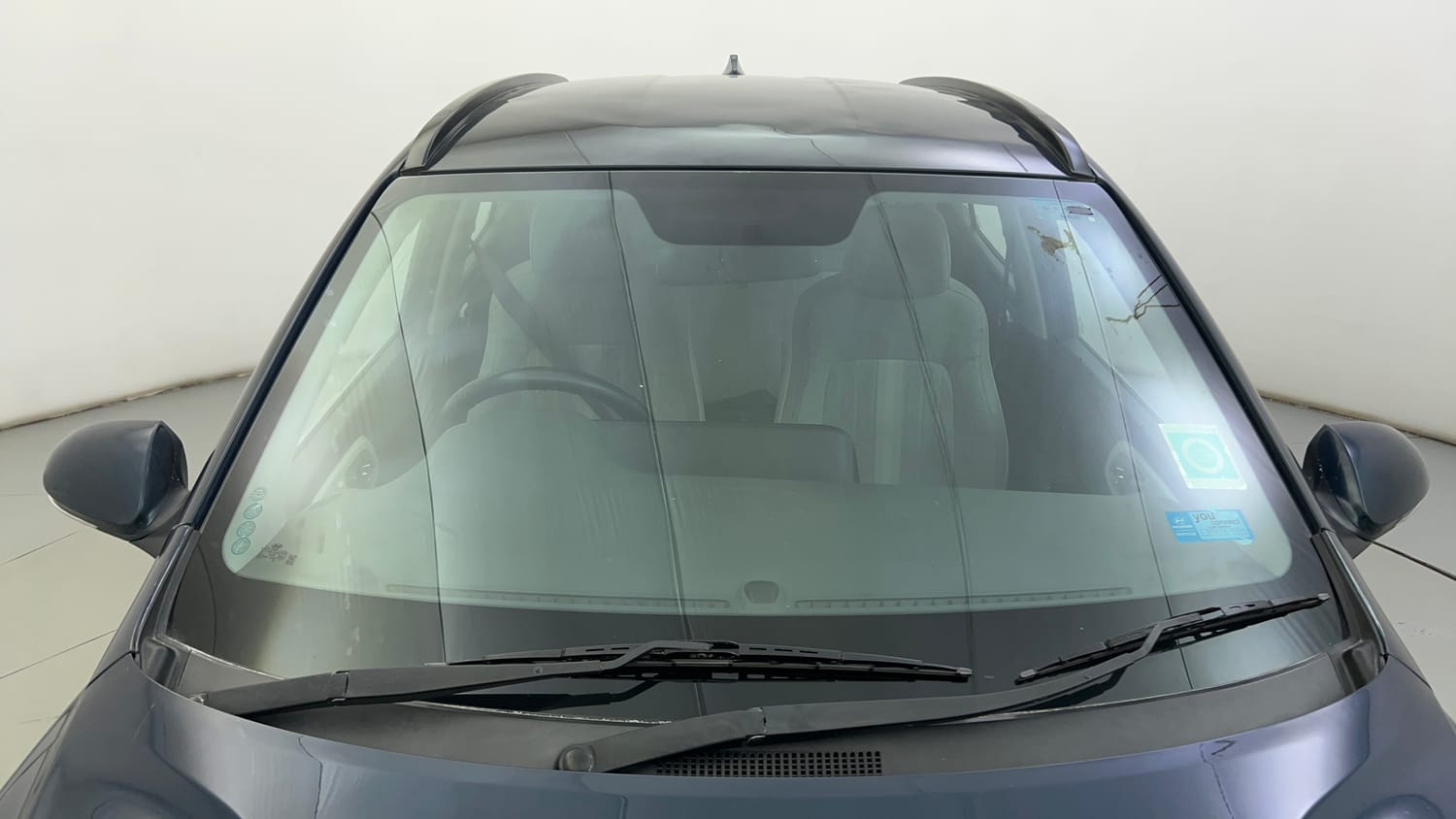 Used 2021 Hyundai Grand i10 Nios Sportz AMT 1.2 Kappa VTVT Petrol Automatic exterior FRONT WINDSHIELD VIEW