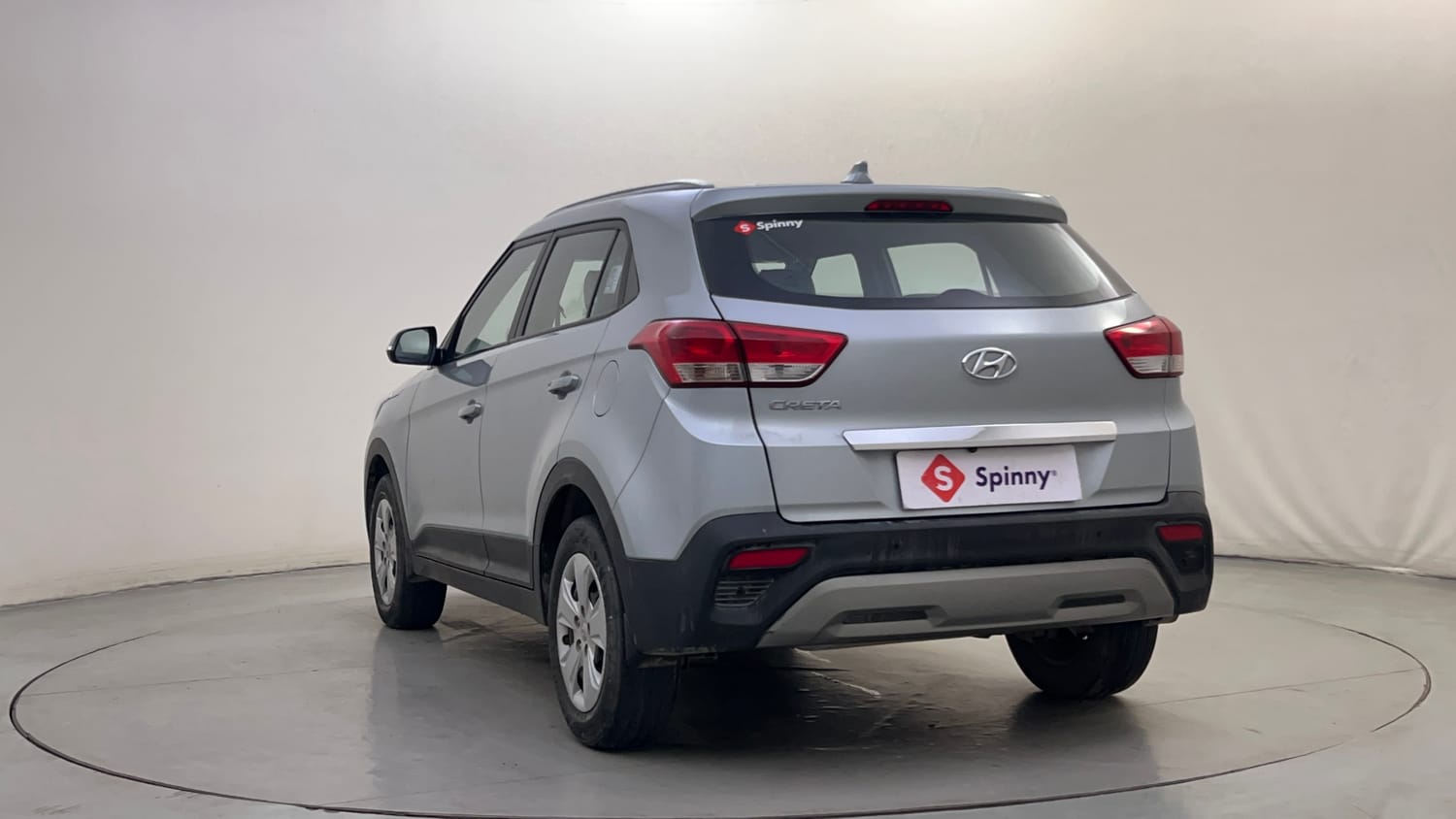 Used 2019 Hyundai Creta E Plus 1.6 Petrol Petrol Manual exterior LEFT REAR CORNER VIEW