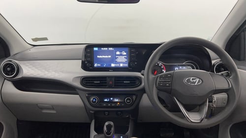 Used 2019 Hyundai Grand i10 Nios Sportz AMT 1.2 Kappa VTVT Petrol Automatic interior DASHBOARD VIEW
