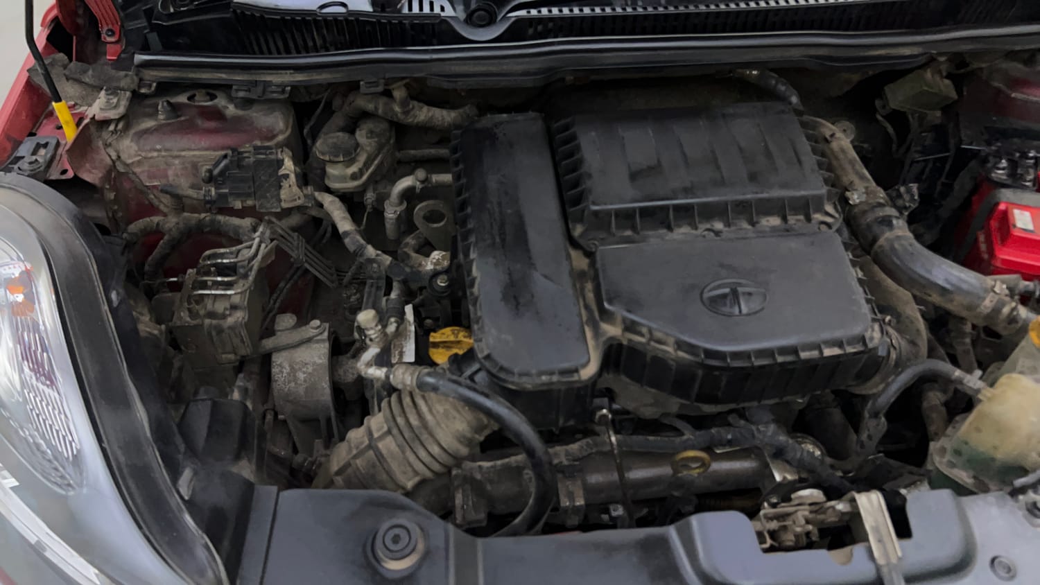 Used 2017 Tata Nexon XZ Plus Diesel Dual Tone Diesel Manual engine ENGINE RIGHT SIDE VIEW
