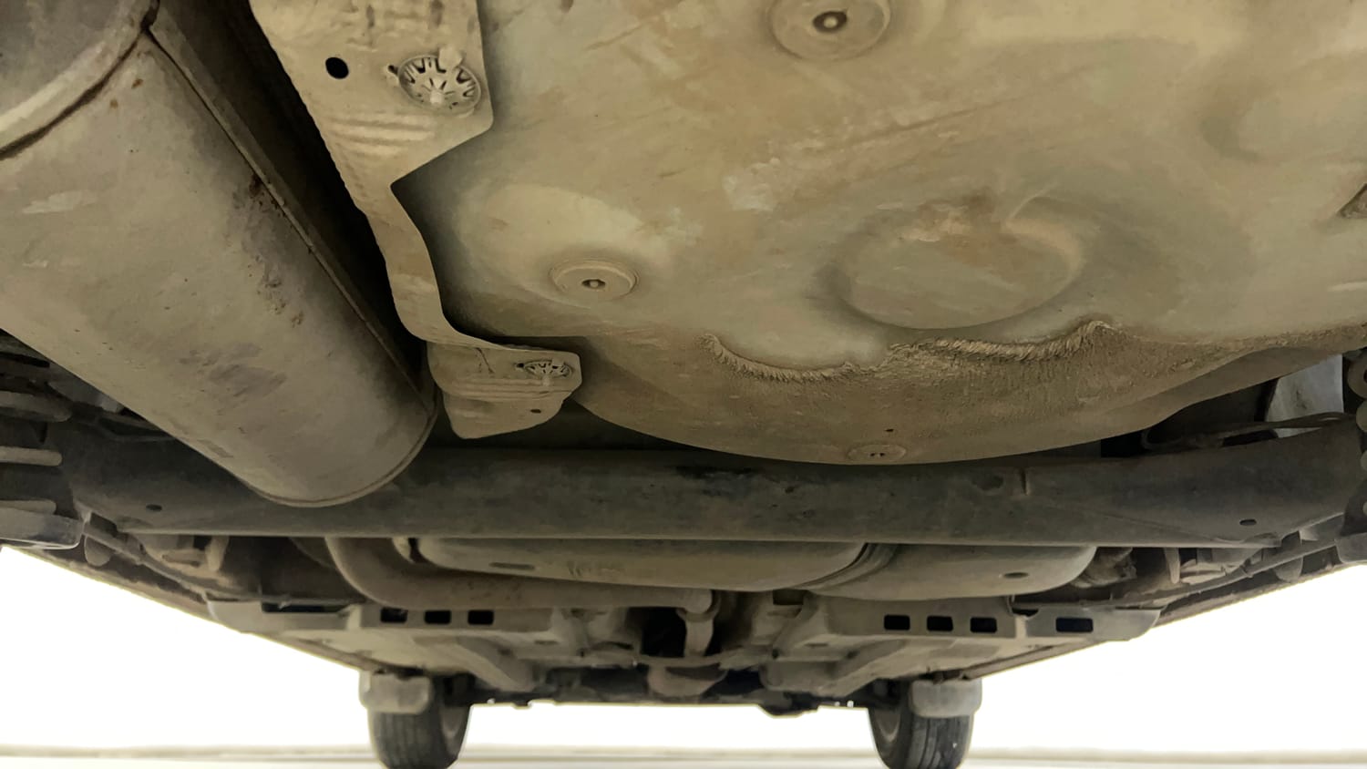 Used 2017 Volkswagen Polo GT TSI Petrol Automatic extra REAR UNDERBODY VIEW (TAKEN FROM REAR)