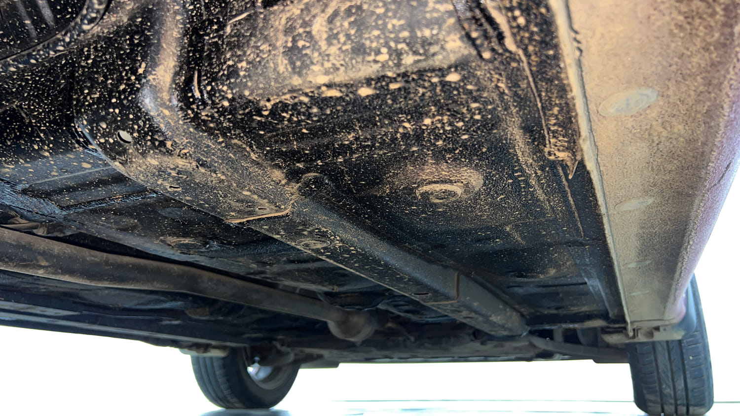 Used 2021 Hyundai Grand i10 Nios Sportz 1.2 Kappa VTVT Petrol Manual extra REAR RIGHT UNDERBODY VIEW
