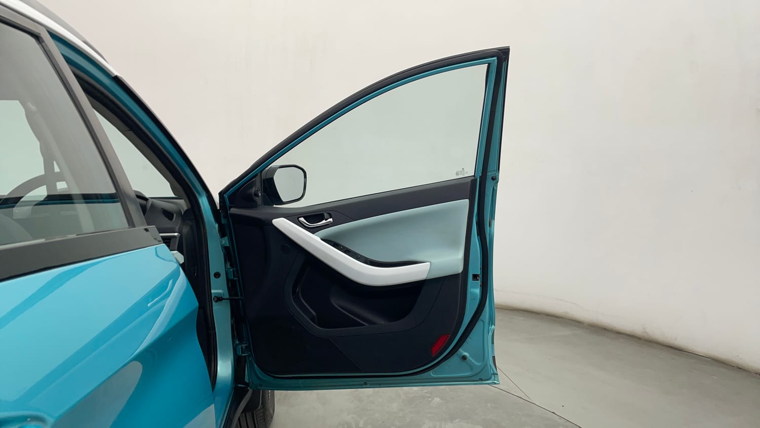 Used 2023 Tata Nexon Creative Plus S 1.2 Revotron Petrol 7DCA DT Petrol Automatic interior RIGHT FRONT DOOR OPEN VIEW