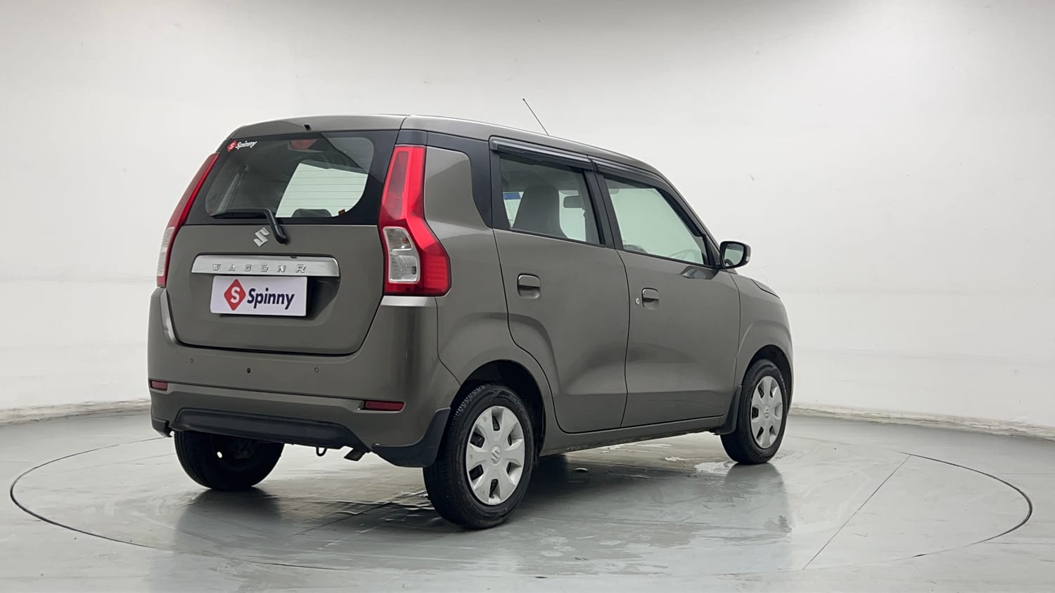 Used 2022 Maruti Suzuki Wagon R ZXi 1.2 AMT Petrol Automatic exterior RIGHT REAR CORNER VIEW